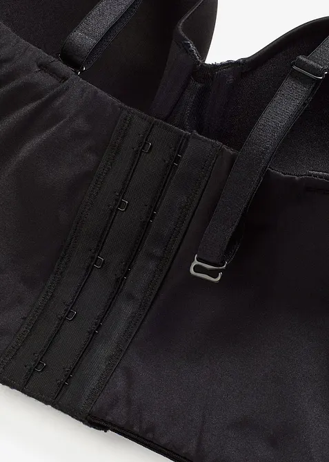 Multiway Schalen-BH Top mit Glanzeffekt, bonprix