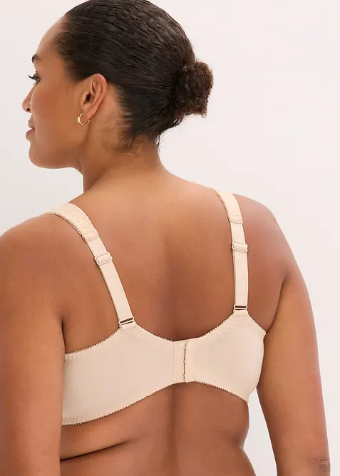 Lot de 2 soutiens-gorge moulés avec armatures avec coton, bonprix