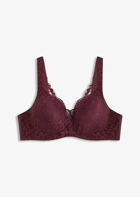 Soutien-gorge à coques avec dentelle, bretelles rembourrées, bonprix