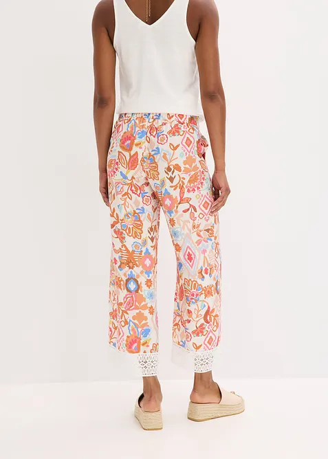 Hose mit Spitze, bonprix