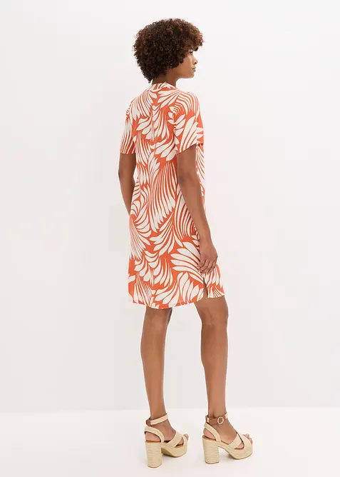 Tunika-Kleid aus fließender Viskose, bonprix