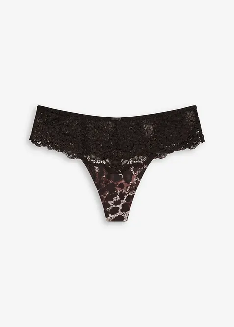 String Panty aus feiner Spitze, bonprix