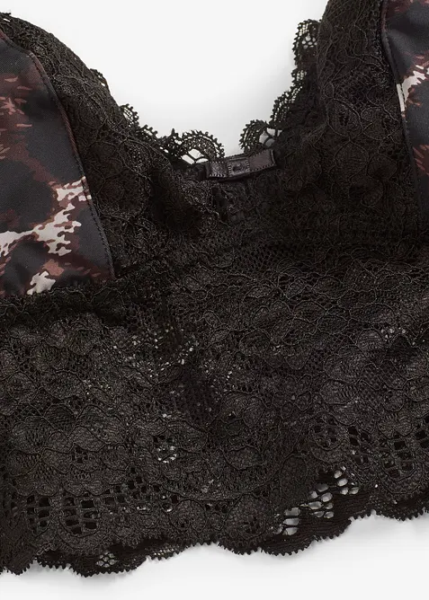 Brassière triangle avec dentelle, bonprix