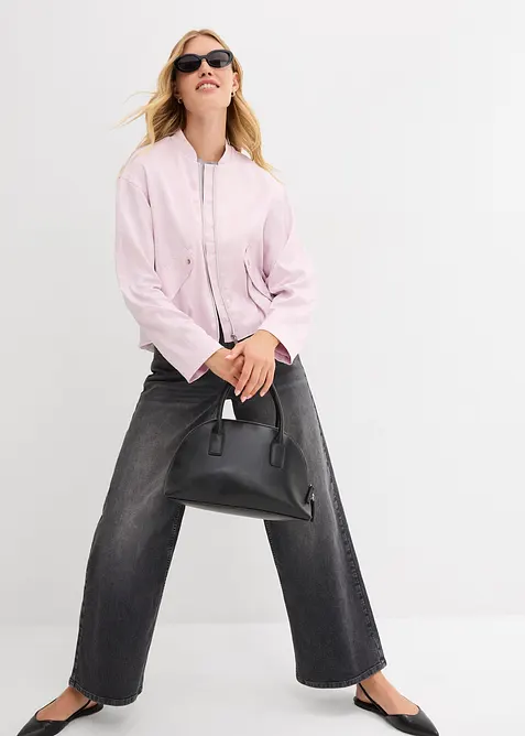 Blouson doux et brillant, bonprix