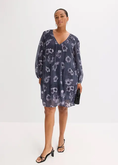 Robe courte en mousseline, bonprix