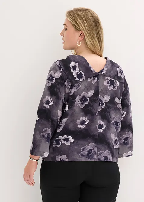 Blouse en crêpe texturé, bonprix