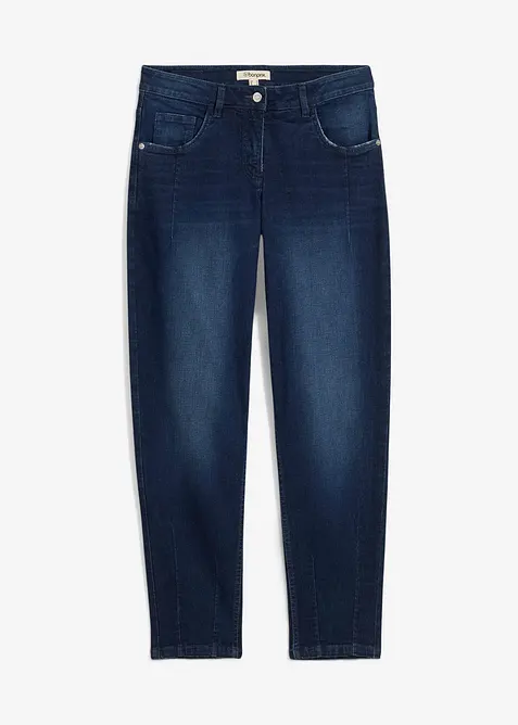 Barrel-Jeans Mid Waist, bonprix