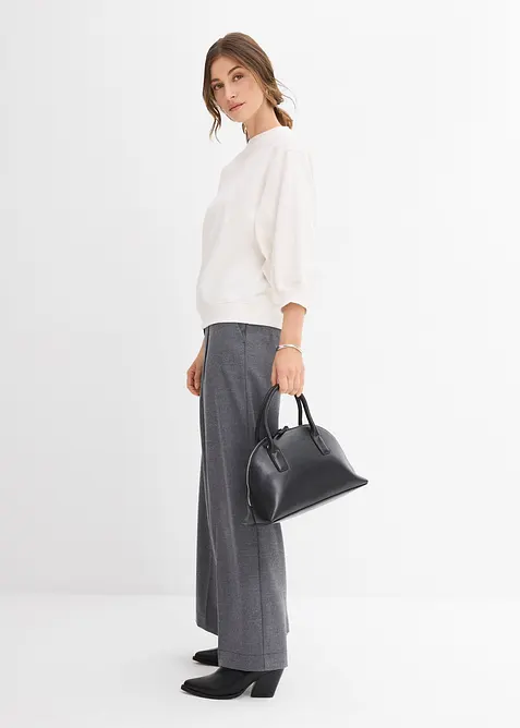 Oversize-Sweatshirt aus reiner Baumwolle, bonprix