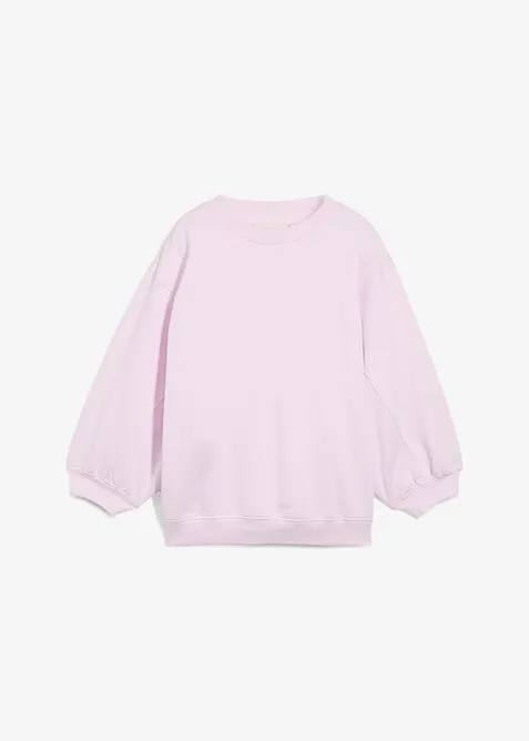 Oversize-Sweatshirt aus reiner Baumwolle, bonprix