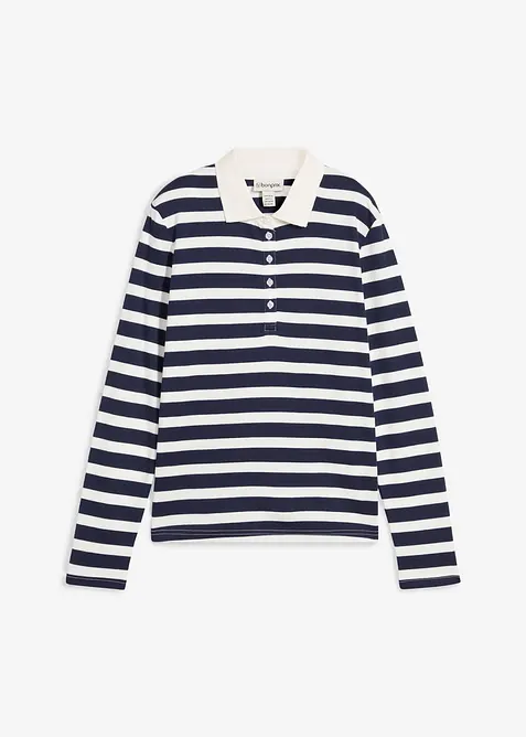 Poloshirt aus schwerer Bio-Baumwolle, bonprix