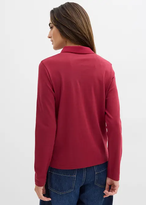 Poloshirt aus schwerer Bio-Baumwolle, bonprix