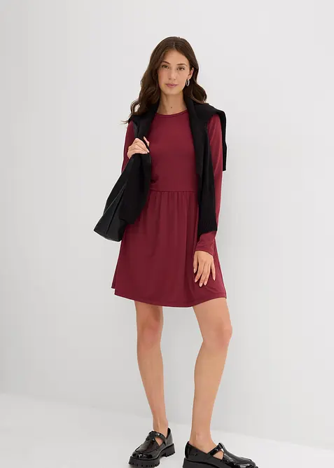 Robe évasée en jersey, bonprix