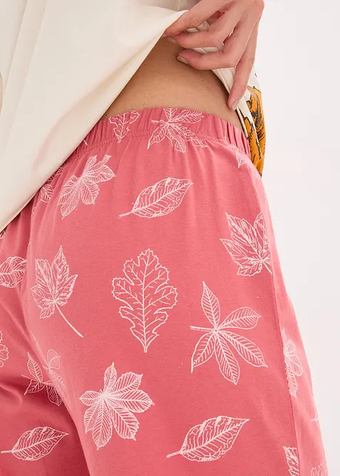 Pyjama corsaire 100% coton, bonprix