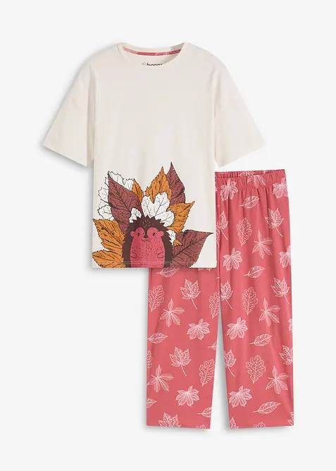 Pyjama corsaire 100% coton, bonprix