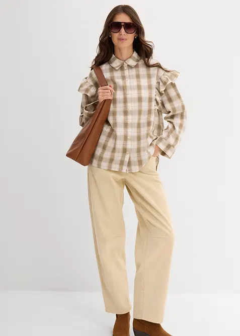 Chemisier à volants, bonprix