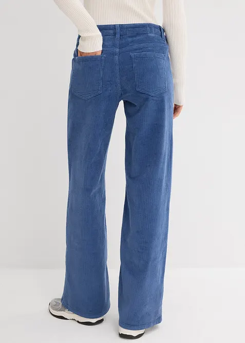 Cordhose aus elastischem Baumwoll-Mix, bonprix