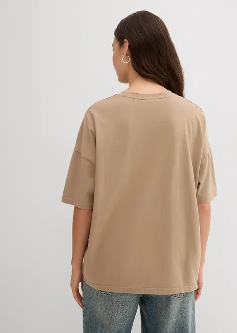 Oversize-Shirt aus reiner Bio-Baumwolle, bonprix