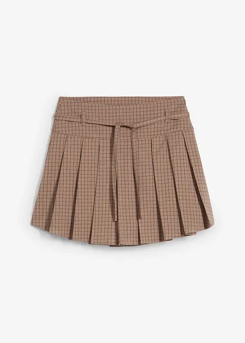 Jupe-short à plis creux, bonprix