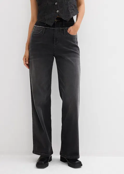 Straight-Jeans High Waist, bonprix