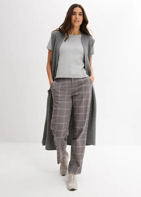 Karierte Chinohose, bonprix