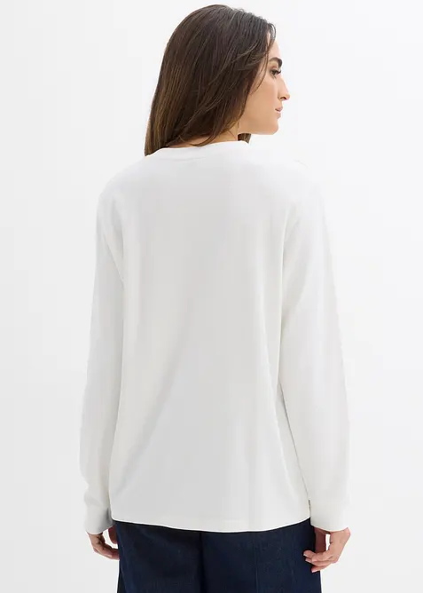 Langarmshirt aus reiner Bio-Baumwolle, bonprix