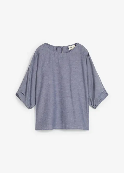 Blouse ample 100% coton, bonprix