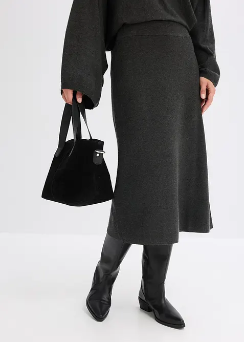 Ausgestellter Strickrock, bonprix