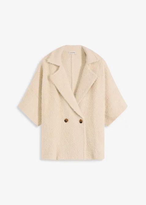 Federgarn Strickjacke, bonprix