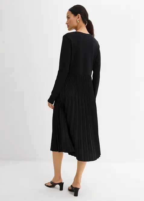 Robe midi en viscose fluide, bonprix