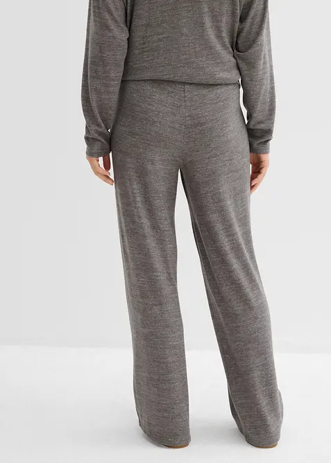 Palazzo-Hose in Strickoptik, bonprix