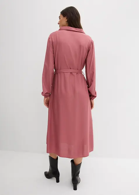 Midikleid aus fließender Viskose, bonprix