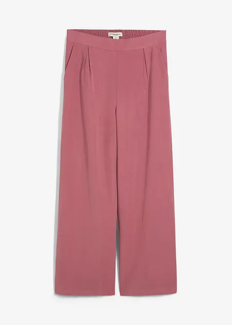 Verkürzte Hose aus weichem Viskose-Mix, bonprix