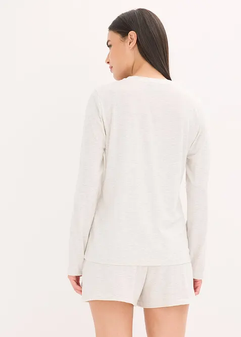 Pyjashort en matière légère et douce, bonprix