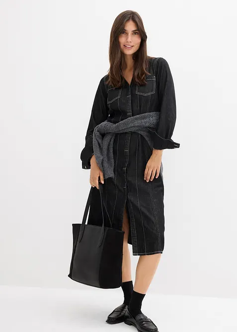 Robe en jean, bonprix