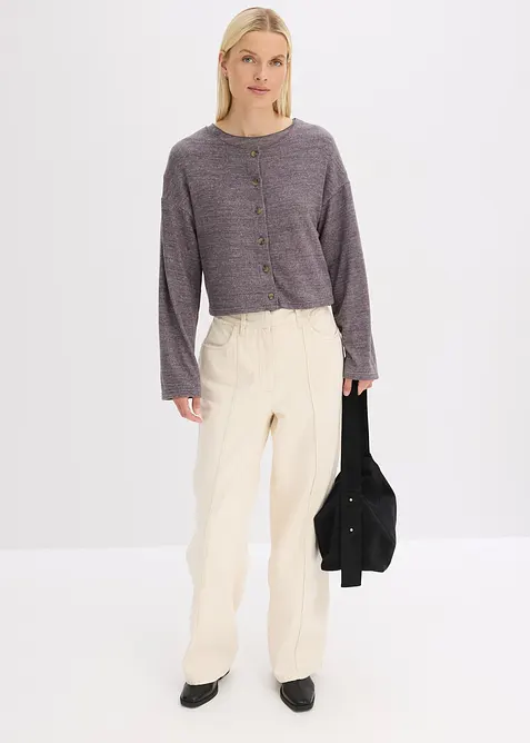 Twillhose aus reiner Baumwolle, bonprix