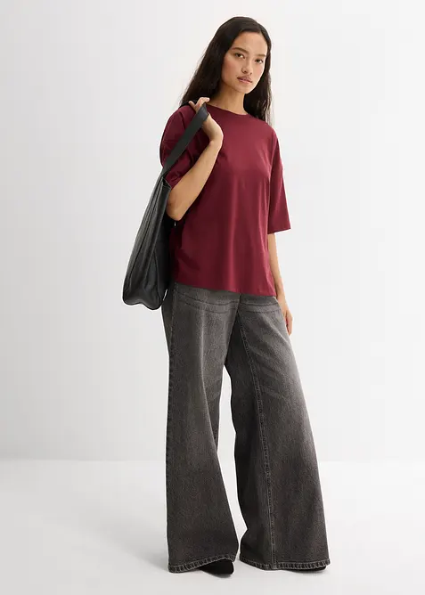 Lockeres T-Shirt aus Baumwoll-Mix, bonprix