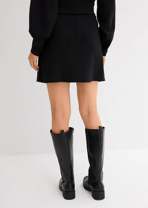 Minirock aus bequemen Punto di Roma, bonprix