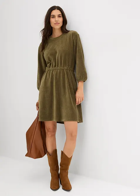 Kleid aus Jersey-Cord, bonprix