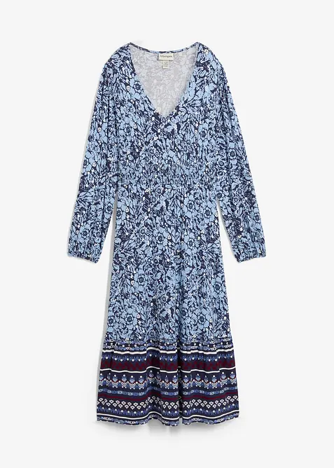 Maxikleid aus softem Viskose-Elasthan-Mix, bonprix