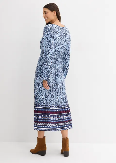 Maxikleid aus softem Viskose-Elasthan-Mix, bonprix