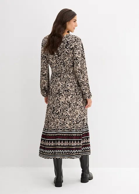 Maxikleid aus softem Viskose-Elasthan-Mix, bonprix