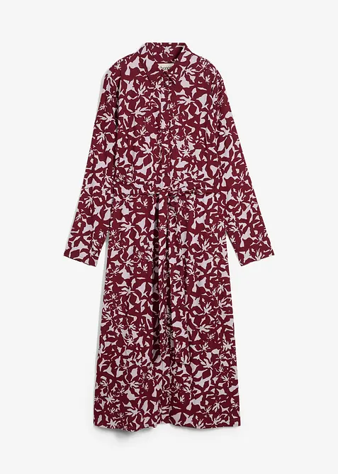 Robe-chemise en viscose fluide, bonprix