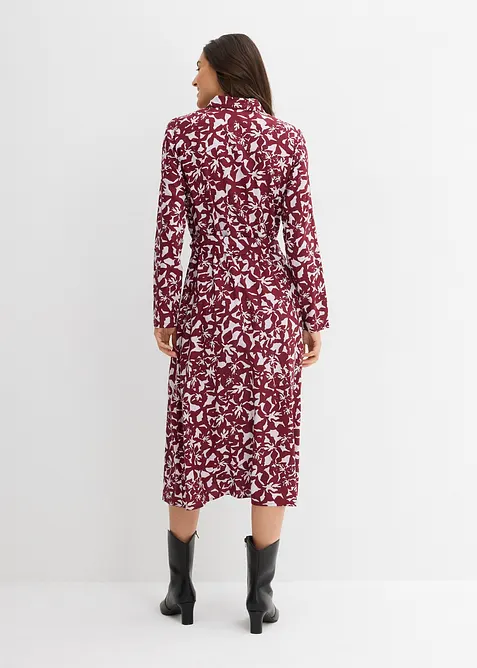 Robe-chemise en viscose fluide, bonprix