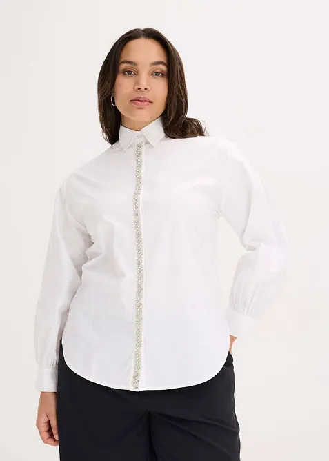 Chemisier avec strass, bonprix