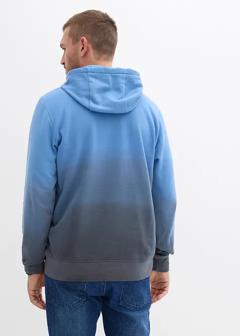 Sweat &agrave; capuche 100% coton, bonprix