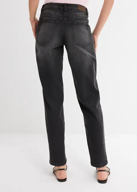 Barrel-Jeans Mid Waist, bonprix