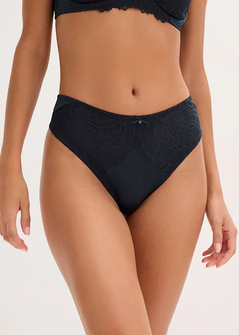 Maxistring mit glänzendem Material (2er Pack), bonprix