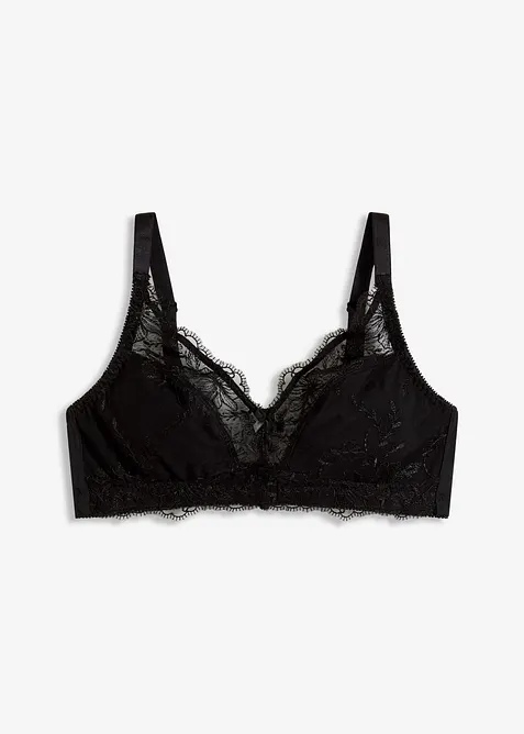 Bralette mit Stickerei, bonprix