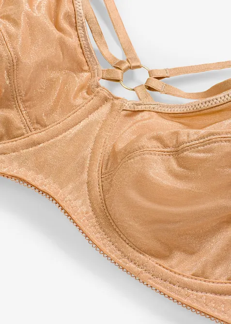 Soutien-gorge minimiseur en matière brillante, bonprix