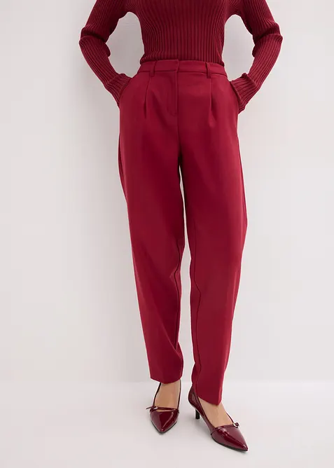 Stoffhose im Barrelfit, bonprix